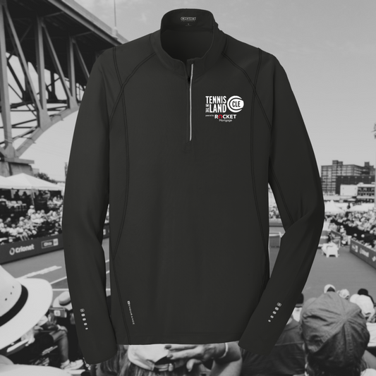 Tennis in the Land Logo 1/4 Zip