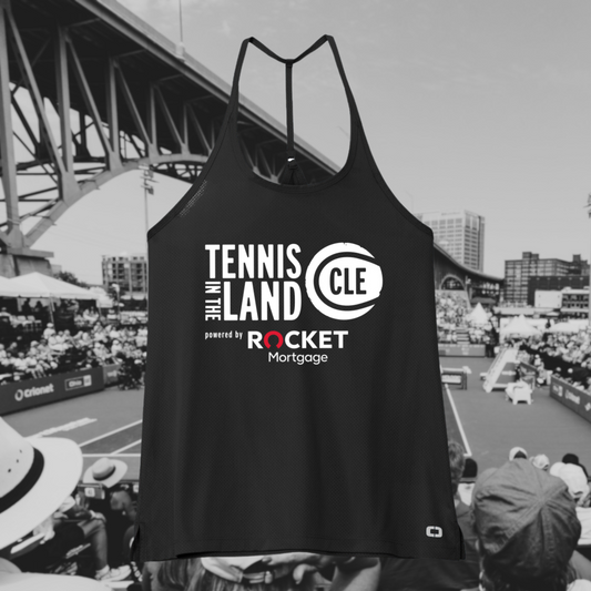 Ladies Tennis in the Land Logo Tank